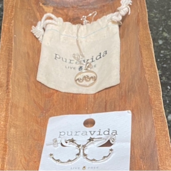 Wave Pura Vida Silver Wave Necklace - Picture 2 of 3